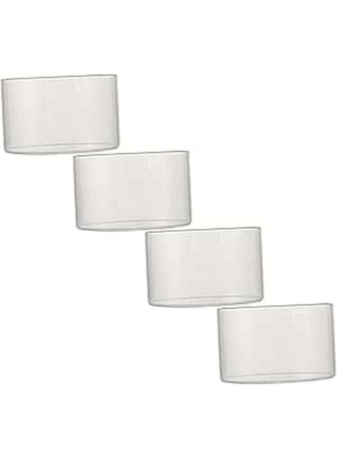 Heat Resistant Glass Pudding Bowls 190ml Oven Safe Dessert Bowls for Baking Serving - Image 1