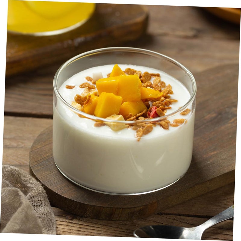 Heat Resistant Glass Pudding Bowls 190ml Oven Safe Dessert Bowls for Baking Serving - Image 5