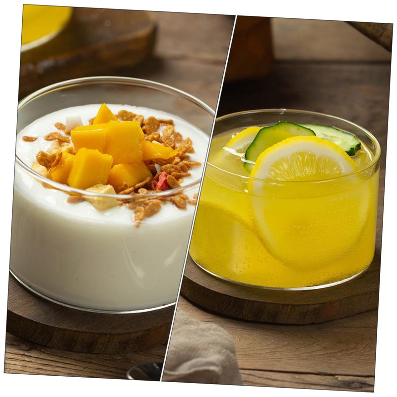 Heat Resistant Glass Pudding Bowls 190ml Oven Safe Dessert Bowls for Baking Serving - Image 4