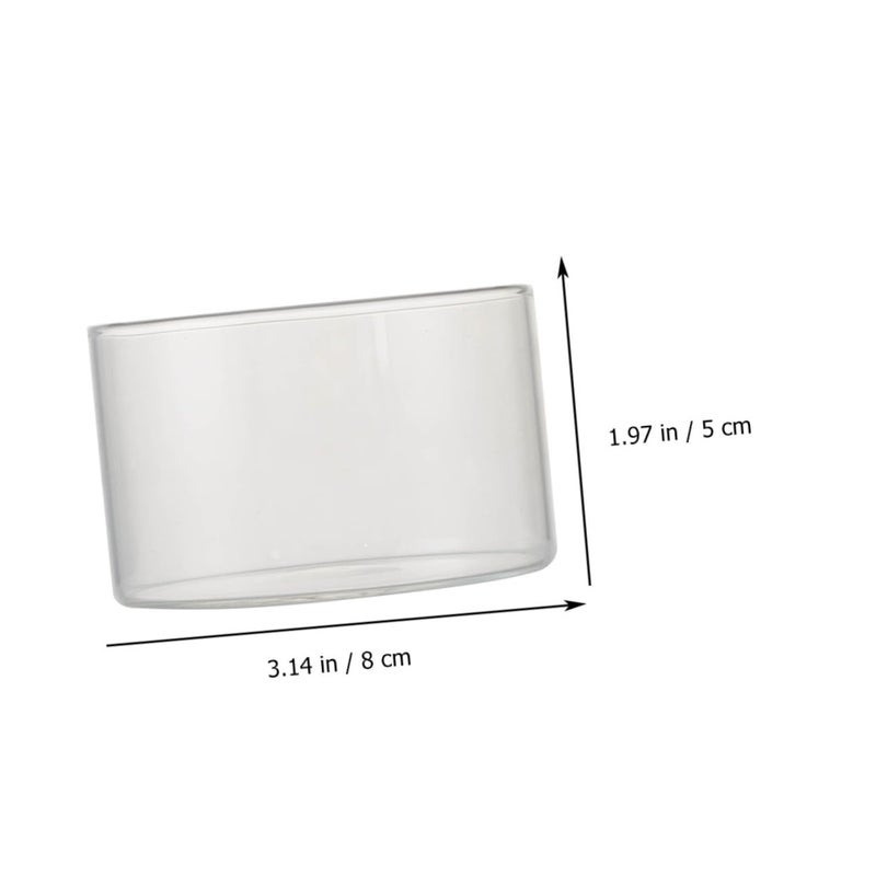 Heat Resistant Glass Pudding Bowls 190ml Oven Safe Dessert Bowls for Baking Serving - Image 3