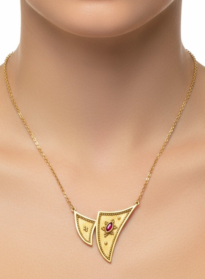 بي تي سي إيلا - سلسله فضة مطليه بالذهب (SIL0528) - Image 1