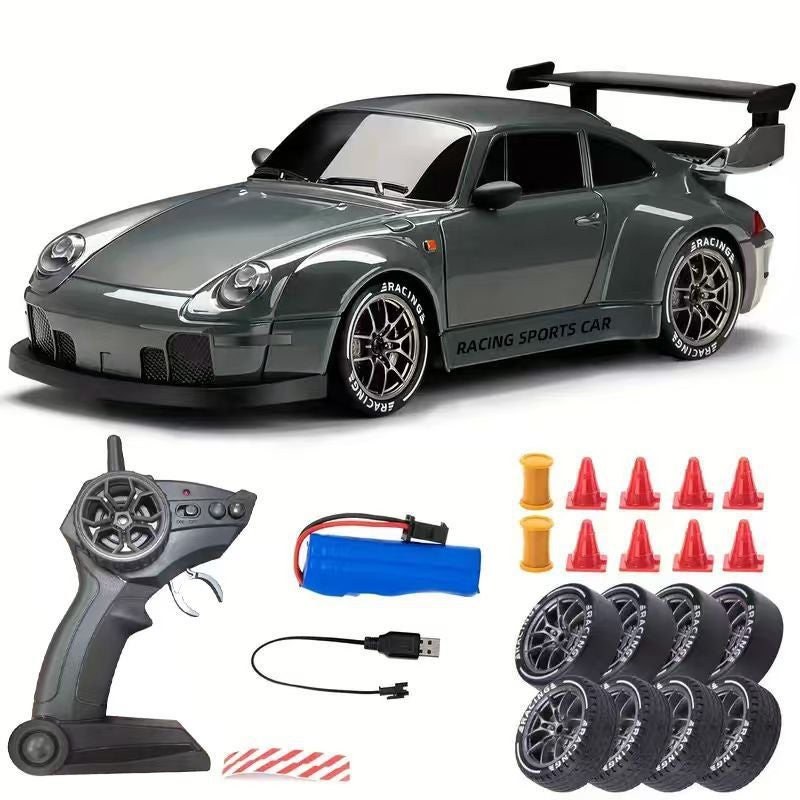 سيارة تحكم عن بعد RC 1:24، سباق دريفت 4WD مع تأثير النار - Image 5