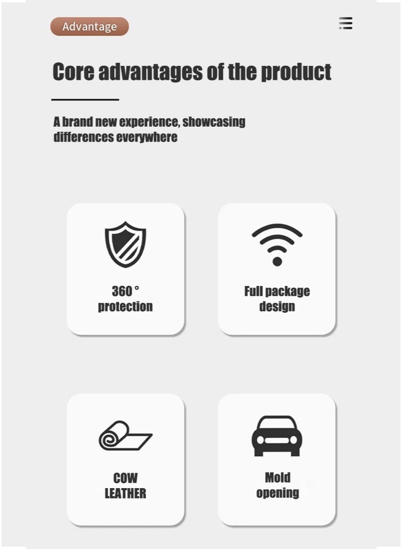 Key protector, suitable for Honda 4-key key protector, perfectly wraps car keys, high-end, wear-resistant. - Image 5