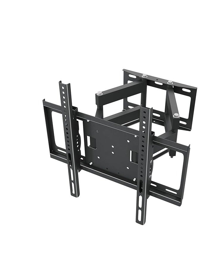 Full Motion TV Wall Mount Bracket, 26-75 Inch TVs, Double Arm Design, 40 kg Weight Capacity, Universal Fit 