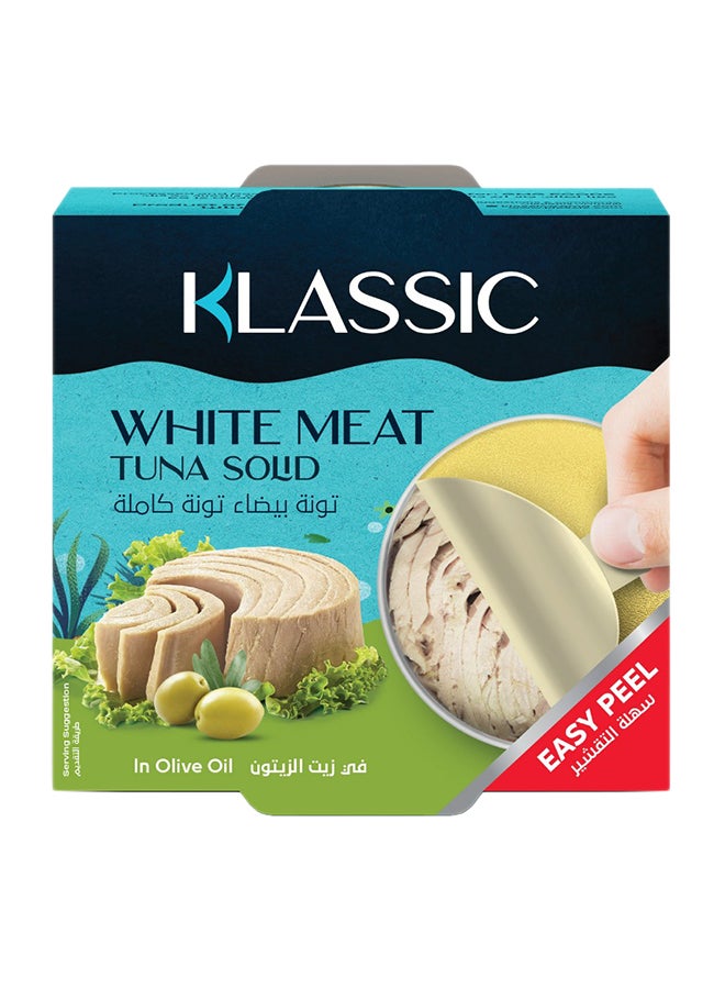 Klassic White Meat Tuna Solid In Olive Oil 160g  - Image 1