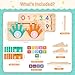 LovesTown Preschool Learning Toys Educational Math Manipulatives Finger Counting Blocks Tracing Number for Toddlers Homeschool Classroom Supplies Birthday Boys Girls Gifts - Image 4