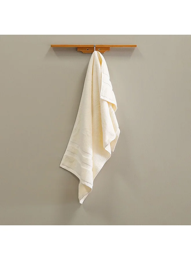 DANUBE HOME Danube Home Flossy Advance Hand Towel 100% Cotton 650 gsm Lightweight Everyday Use Face Towels Ultra Soft And Highly Absorbent For Bathroom Gym L 41 x W 76 Cm-Light Brown