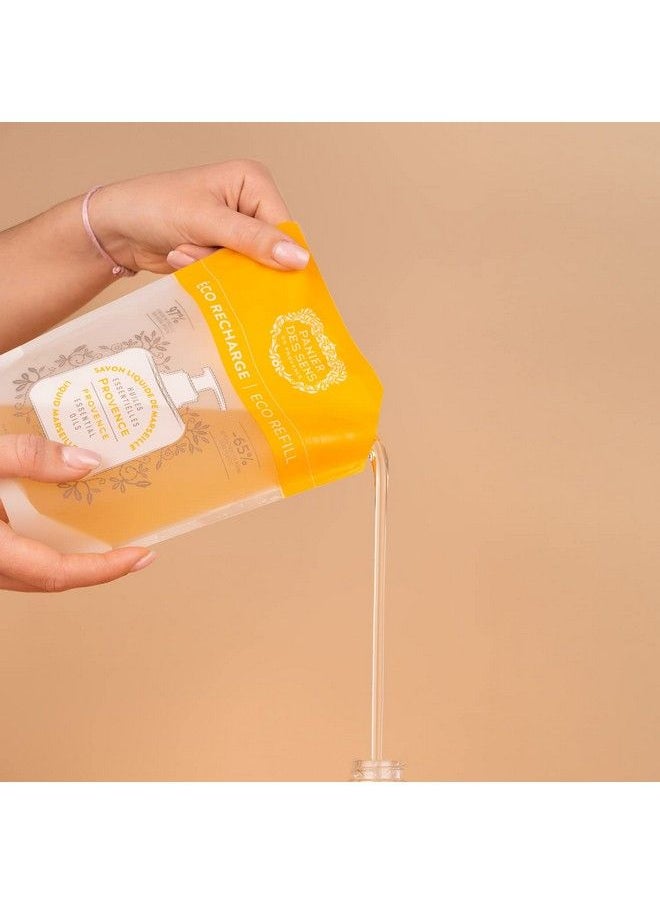 PANIER DES SENS Orange Blossom Liquid Hand Soap Refills Liquid Marseille Soap Made In France 96% Natural 2X 16.9Floz/500Ml  - Image 4