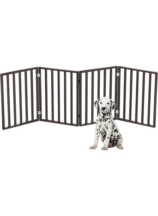PETMAKER Wooden Pet-Gate Collection 72 Inch X 24 Inch - Image 1