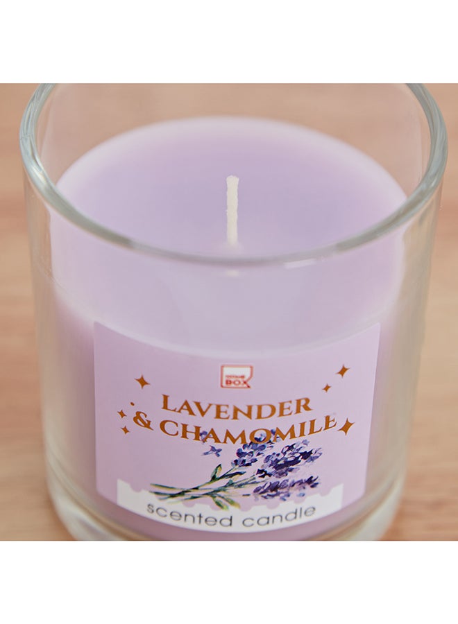 Home Box Qara Lavender Chamomile Jar Candle 7 x 8 x 7 cm - Image 4
