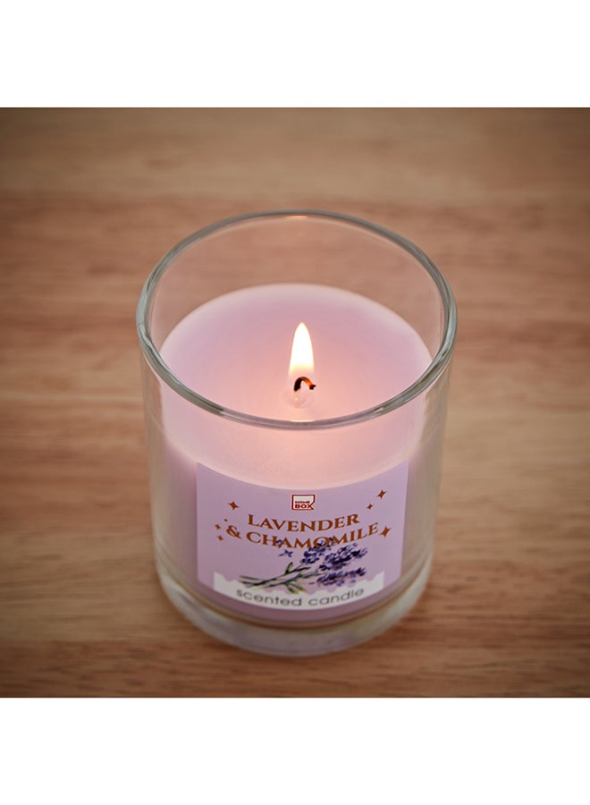 Home Box Qara Lavender Chamomile Jar Candle 7 x 8 x 7 cm - Image 3