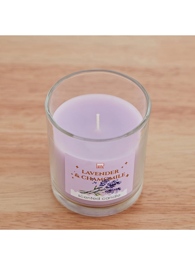 Home Box Qara Lavender Chamomile Jar Candle 7 x 8 x 7 cm - Image 2