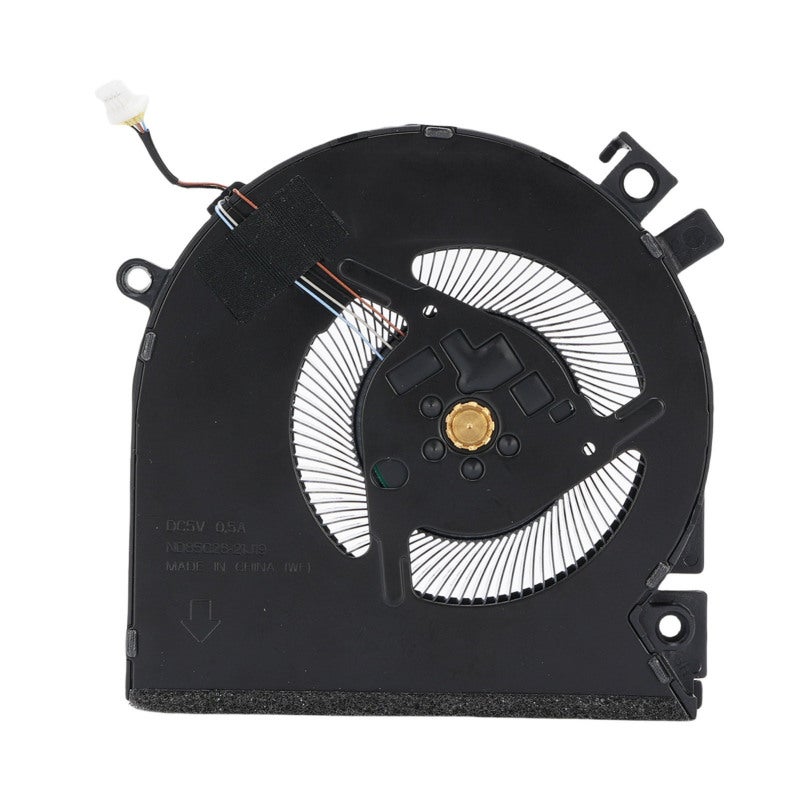 Laptop CPU Cooling Fan: 4 Pin Power Connector, Enhanced Cooling Performance, Metal ABS Construction, Easy Install Replacement Fan for Victus 15 FA FB TPN Q278 Q279 Gaming Laptop Repair & Maintenance - Image 1