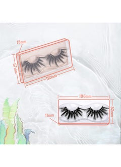 FARRED Wholesale 25Mm Faux Mink Lashes, 50 Pairs 10 Styles, Bulk Long Dramatic 6D Fake Eyelashes Strip Volume Lashes, Synthetic False Eyelashes  - Image 5