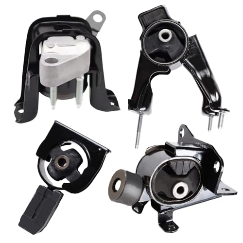 DOFOCH Engine Motor and Trans Mounts Compatible with 2003-2008 Toyota Corolla 1.8L, Matrix 1.8L, 2003-2008 Pontiac Vibe 1.8L Auto Transmission Set of 4 Replaces# A4220 A4219 A4218 A4221 - Image 1