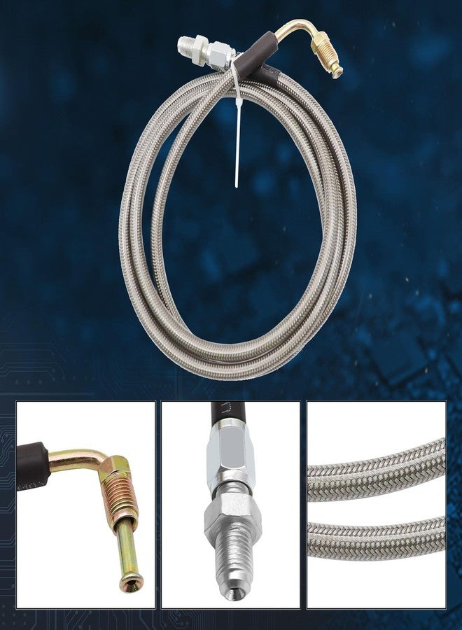 FZJDSD Clutch Master to Slave Cylinder Line Hose Compatible with Toyota Pickup 4x4 Land Cruiser 1970-1995 - Image 2