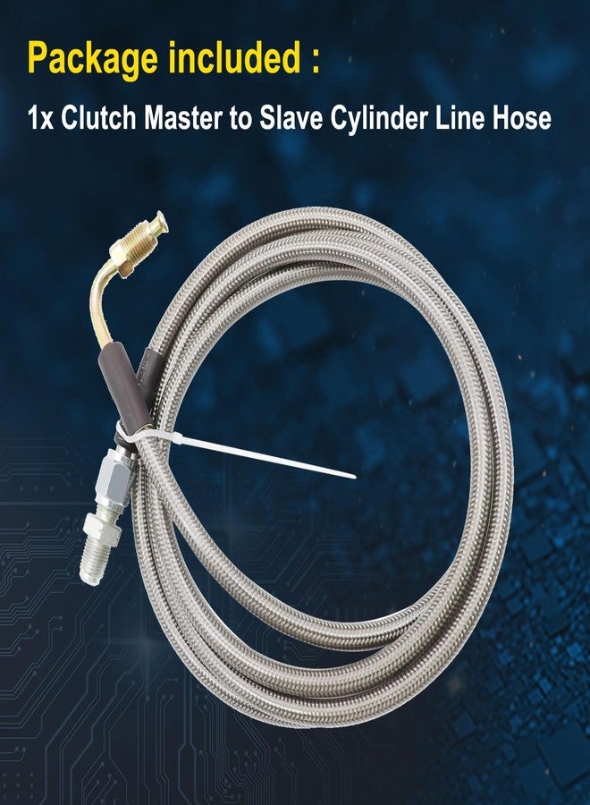 FZJDSD Clutch Master to Slave Cylinder Line Hose Compatible with Toyota Pickup 4x4 Land Cruiser 1970-1995 - Image 5