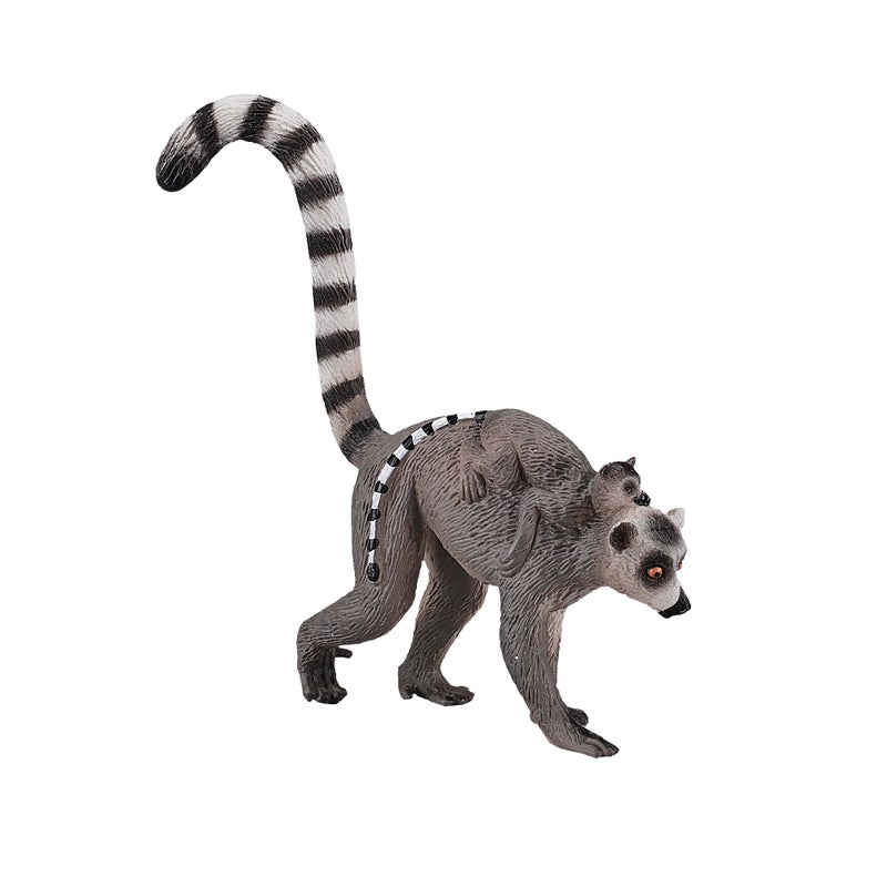 MOJO Wildlife Ring-tailed Lemur with Baby - 387237 - Image 1