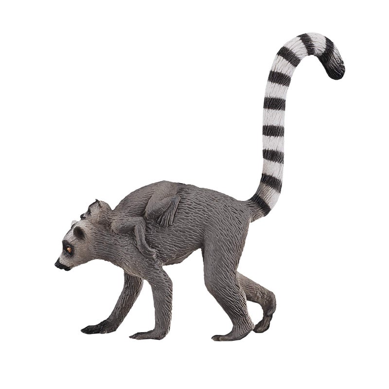 MOJO Wildlife Ring-tailed Lemur with Baby - 387237 - Image 2