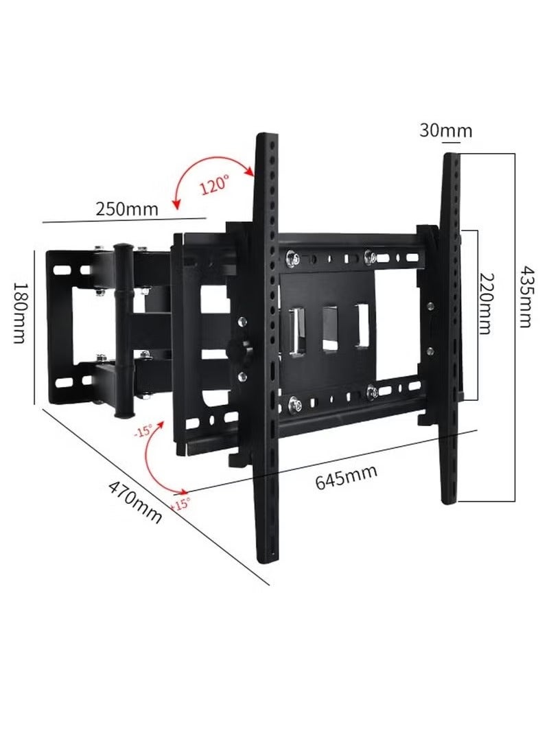 Arabest TV Wall Mount Bracket for 32-85 Inch,TV Stand Wall Mount with Swivel and Tilt, Weight Up to 110lbs  - Image 1