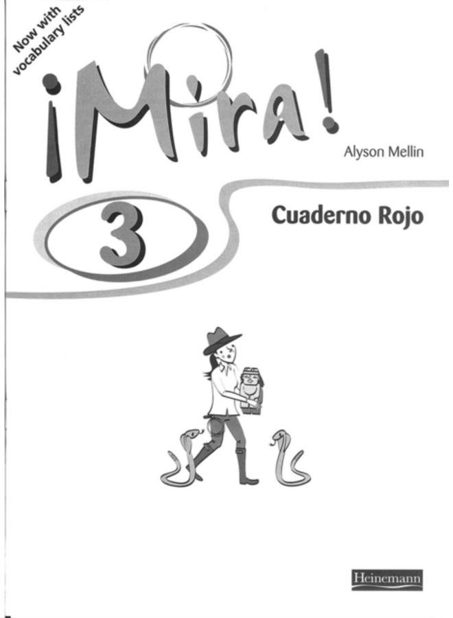 Mira 3 Rojo Workbook (Pack of 8)