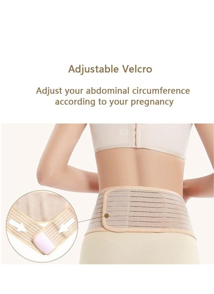 General Maternity Support Straps - Breathable Pregnancy Belly Straps, Abdominal Restraints - Prenatal Protective Gear Adjustable Lower Back/Pelvic/Hip Support(XL)  - Image 3