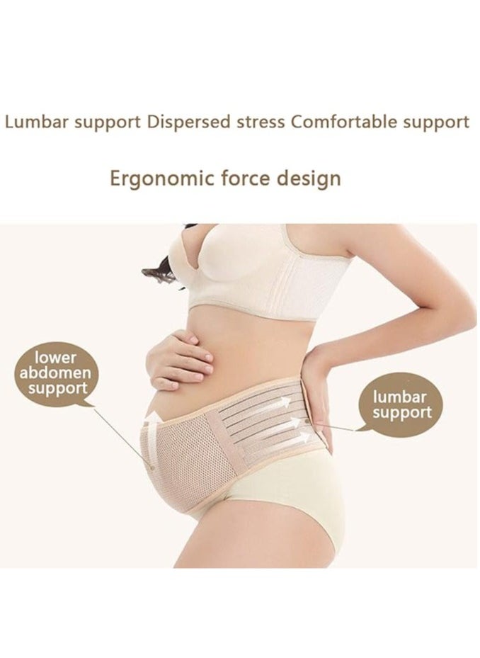 General Maternity Support Straps - Breathable Pregnancy Belly Straps, Abdominal Restraints - Prenatal Protective Gear Adjustable Lower Back/Pelvic/Hip Support(XL)  - Image 4