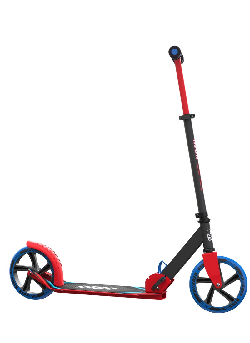 Neon EXO 2 wheels scooter ,with light-up and Folding, Red