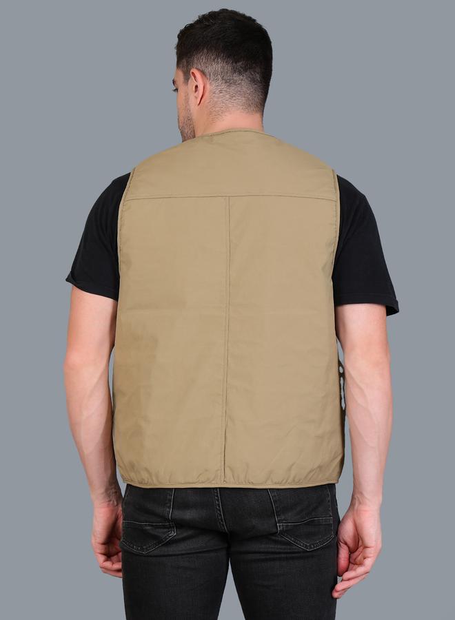 Fort Collins Men Brown Utility Vest - Image 5