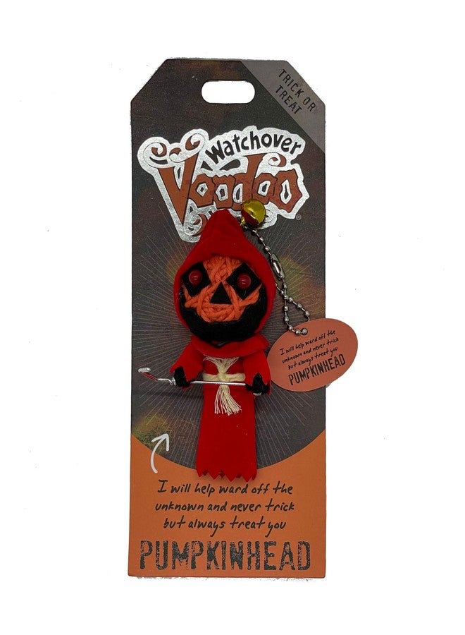 Watchover Voodoo 3-Inch Pumpkinhead Keychain - Handcrafted Gift to Bring Good Luck and Positivity Everywhere You Go - Image 1