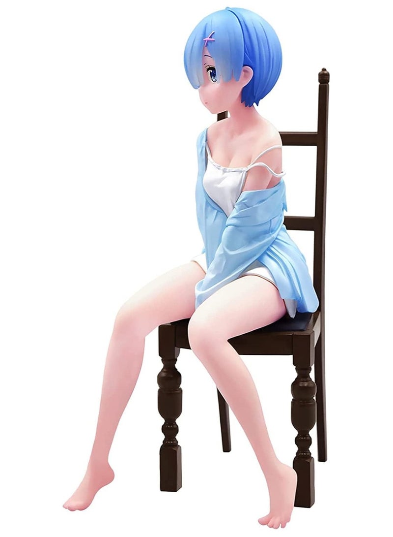 general Tokyo Ghoul Start Living Again Zero Series Anime Character Statue Decoration Statue 3D Model Character Car Decoration Cartoon Indoor Doll Character Statue 3D Model Blue 6.30 inch - Image 2