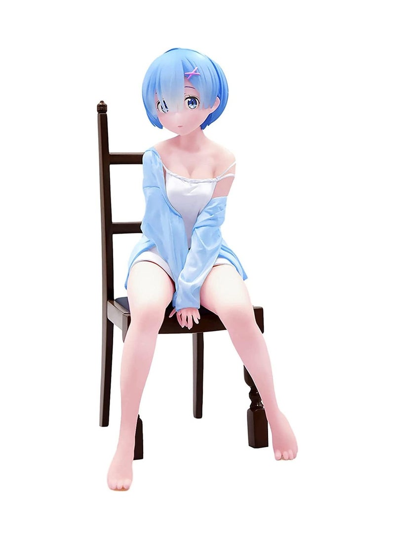 general Tokyo Ghoul Start Living Again Zero Series Anime Character Statue Decoration Statue 3D Model Character Car Decoration Cartoon Indoor Doll Character Statue 3D Model Blue 6.30 inch - Image 1