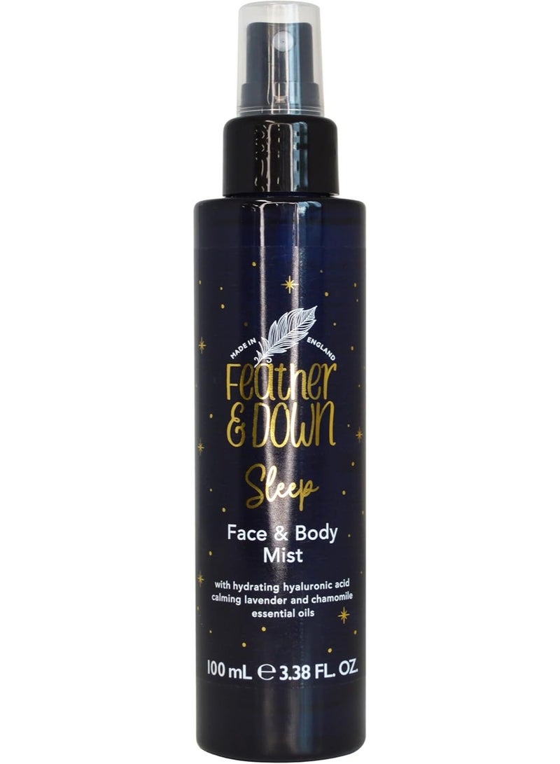 فيذر & داون بخاخ معطر للوجه والجسم للنوم مع حمض الهيالورونيك المرطب وزيوت اللافندر والبابونج الأساسية المهدئة 100 مل - Image 2