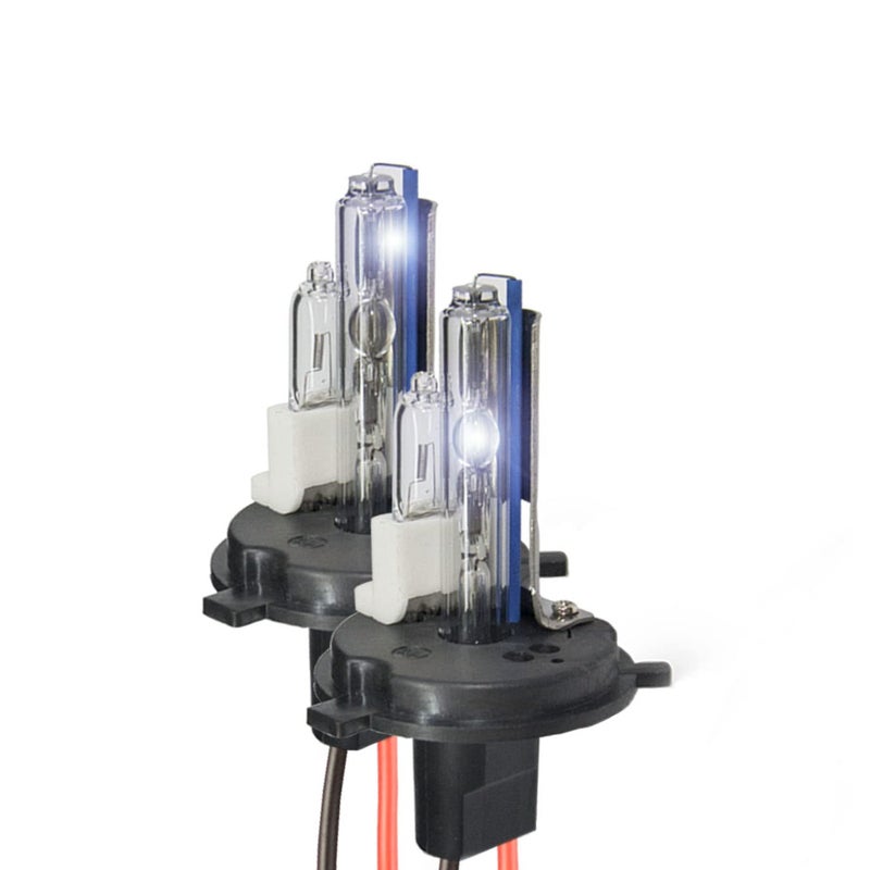 XtremeVision HID Xenon Replacement Bulbs H4 9003 8000K Medium Blue 1 Pair