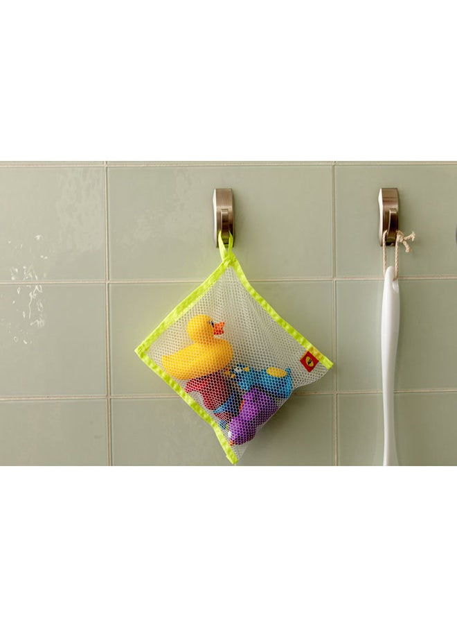 Command - Command MR02-BN Modern Reflections Metal Hook, Medium, Holds 1.3 Kg. each hook, Silver color. 1 hook and 2 strips/pack - Image 1