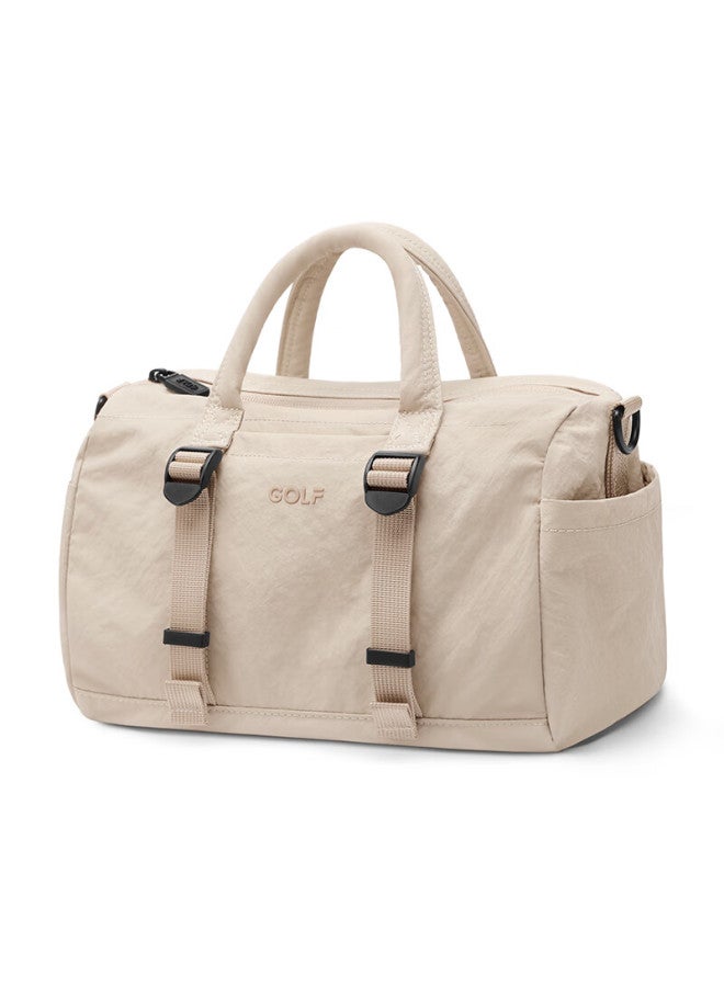 Golf Lightweight Canvas Shoulder Crossbody Bag For Women, Commuter Tote, Versatile Ipad And Phone Bag, Birthday Gift For Her - Image 1
