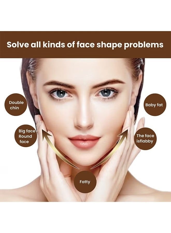 EELHOE V-Line Facial Lifting Mask, Facial Firming Lifting Shaping Small V-Face Ear Lifting Facial Mask 5Pack - Image 5