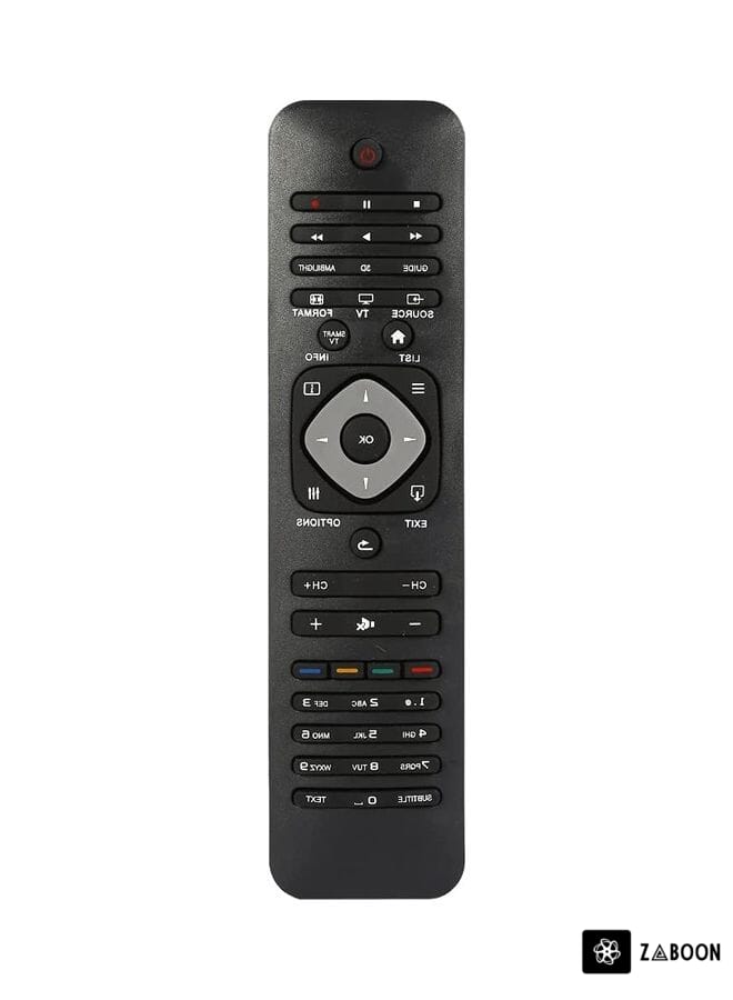 Zaboon Universal Remote Control For Plasma And Smart TV Black