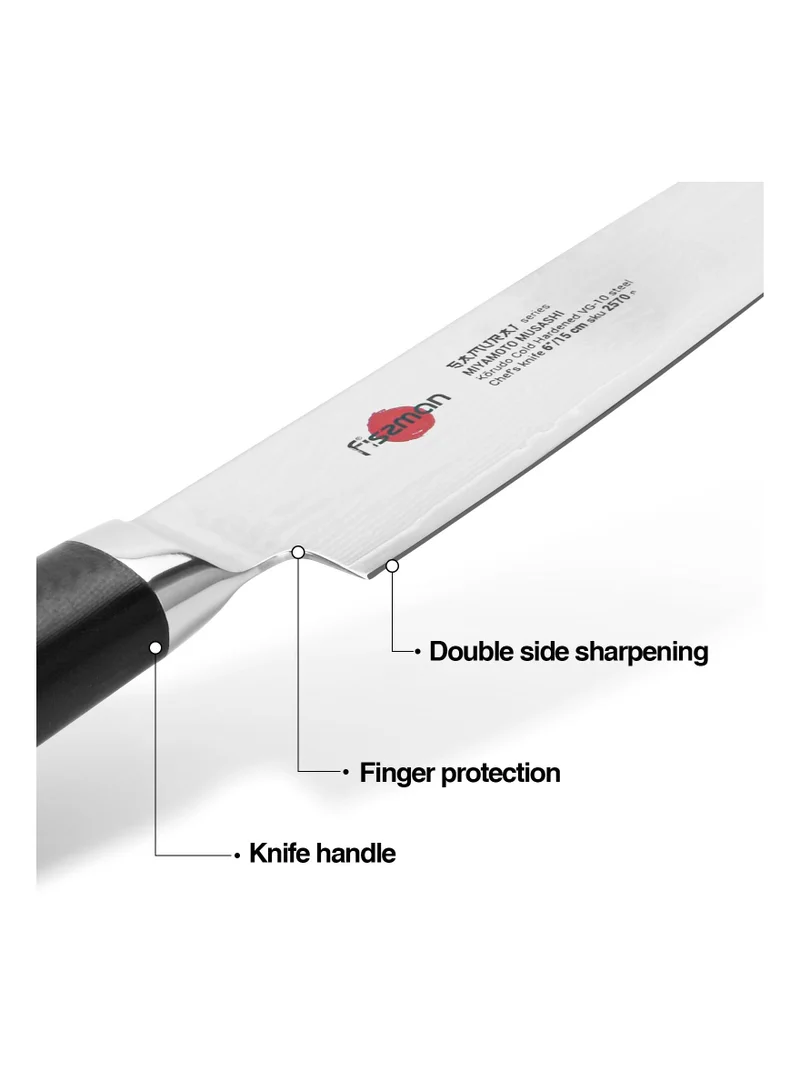 Fissman 6" Chef's Knife Kensei Musashi Series