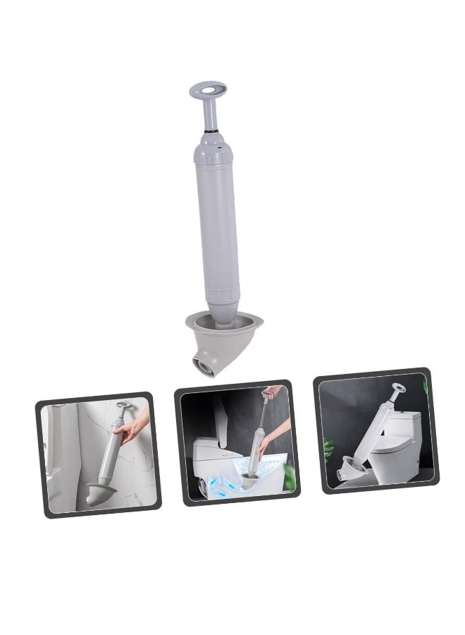 مكبس مرحاض ثقيل، مزيل انسداد المرحاض، مع حامل مكبس المرحاض، مكبس شفط المرحاض، مكبس مرحاض ثقيل يزيل الانسداد بسرعة من أحواض المطبخ ونظام التخلص من القمامة والمرحاض. - Image 5