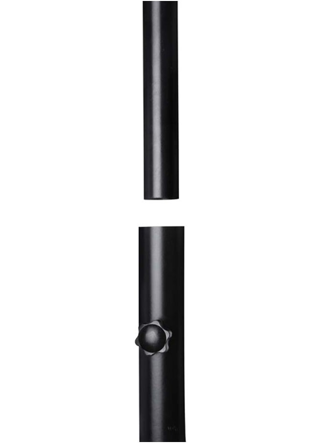 AL SANIDI Umbrellas and hook lamps Installation Holder, Black, 20 Cm  - Image 3