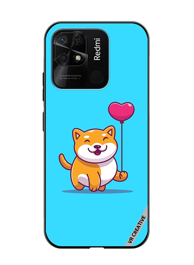 VR CREATIVE Protective Case Cover For Xiaomi Redmi 10C Cute Dog Design Multicolour - Image 1