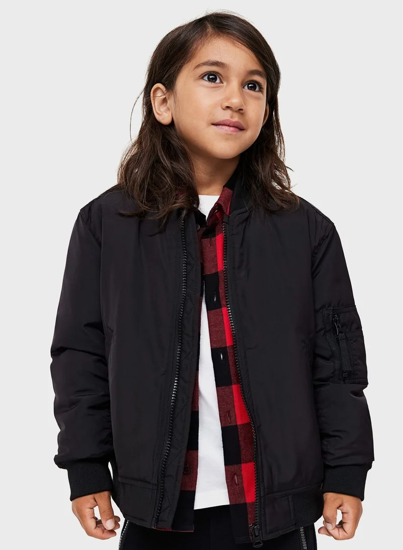 اتش اند ام Kids Essential Bomber Jacket