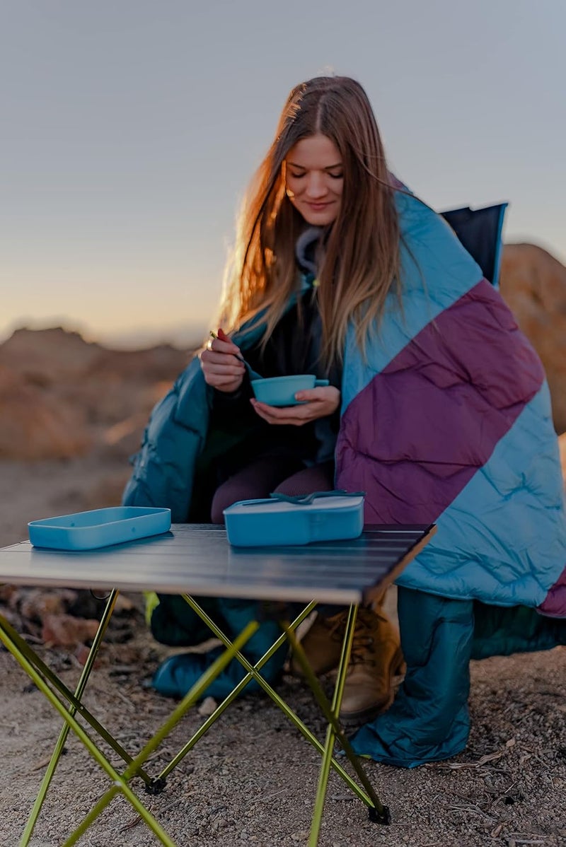 UST PackWare Mess Kit with Self Contained, BPA Free Construction and Eating Utensils for Hiking, Camping, Backpacking, Travel and Outdoor Survival - Image 5