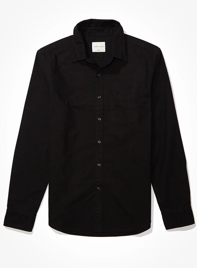 American Eagle AE Classic Fit Oxford Button-Up Shirt