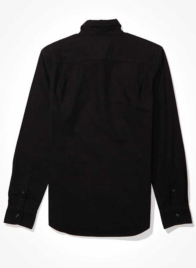 American Eagle AE Classic Fit Oxford Button-Up Shirt