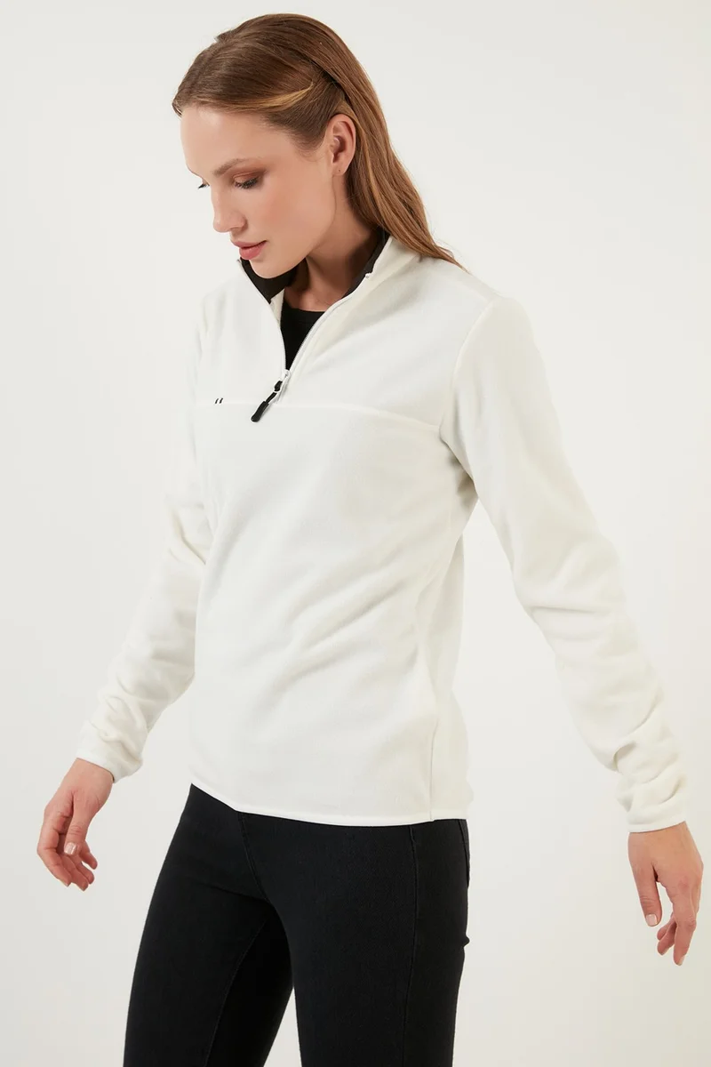 Lela Half Zipper Stand Collar Women's Fleece 5907000