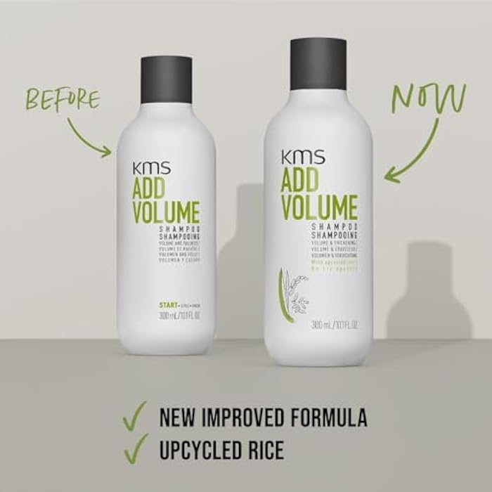KMS ADDVOLUME Shampoo for fine weak hair, 10.1 oz - Image 3