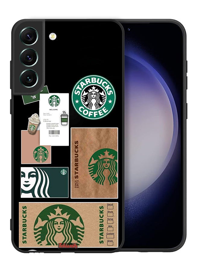 Tolwak Samsung Galaxy S21 5G Protective Case Cover Starbucks Sticker - Image 2