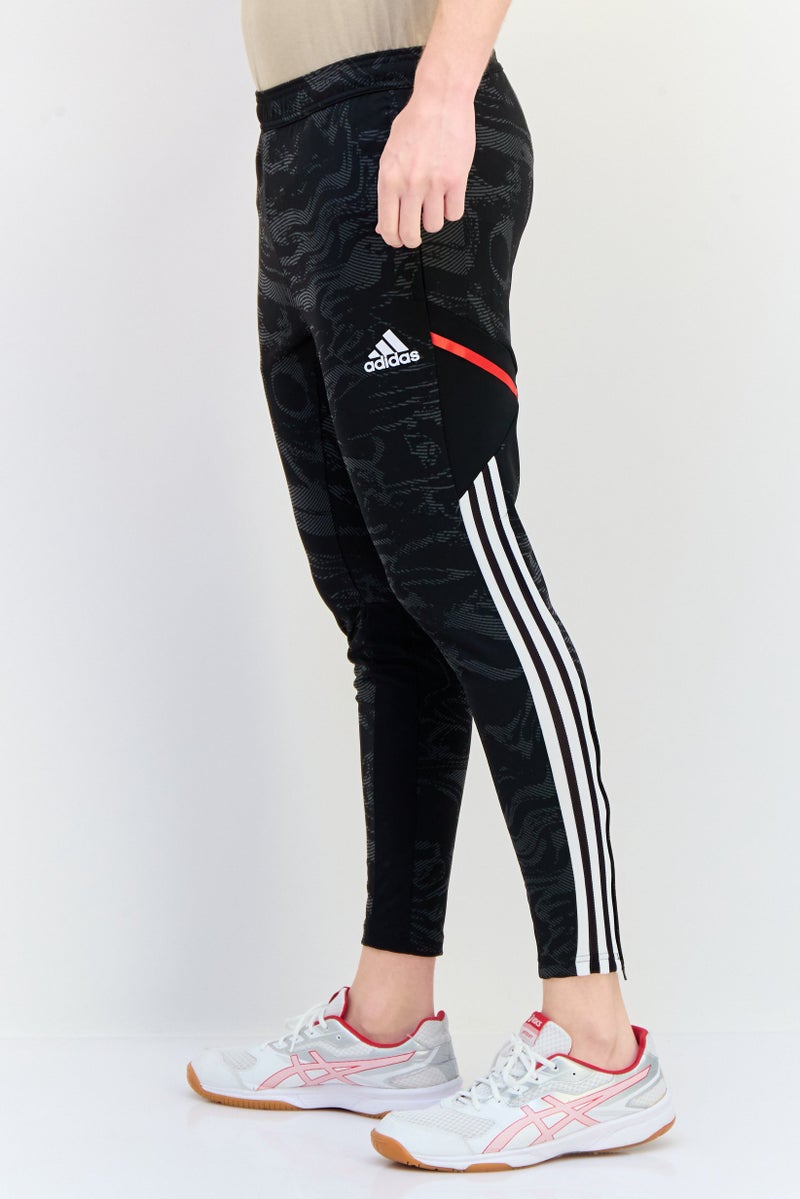 Adidas Men Sportswear Fit Drawstring Training Track Pants, Multicolor  - Image 4